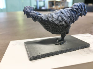 3D-Scan & 3D print rooster
